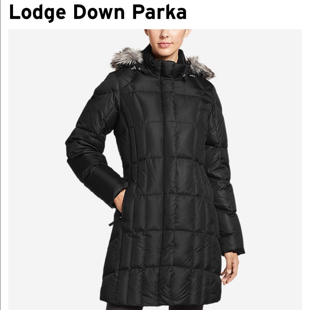Eddie Bauer Lodge Down Parka EUC